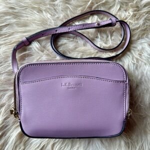 LK Bennett Lilac Crossbody Bag